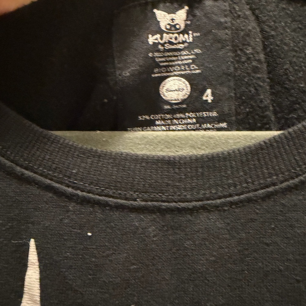 Torrid Kuromi Flames Sweatshirt Top Sanrio My Melody - Picture 4 of 5